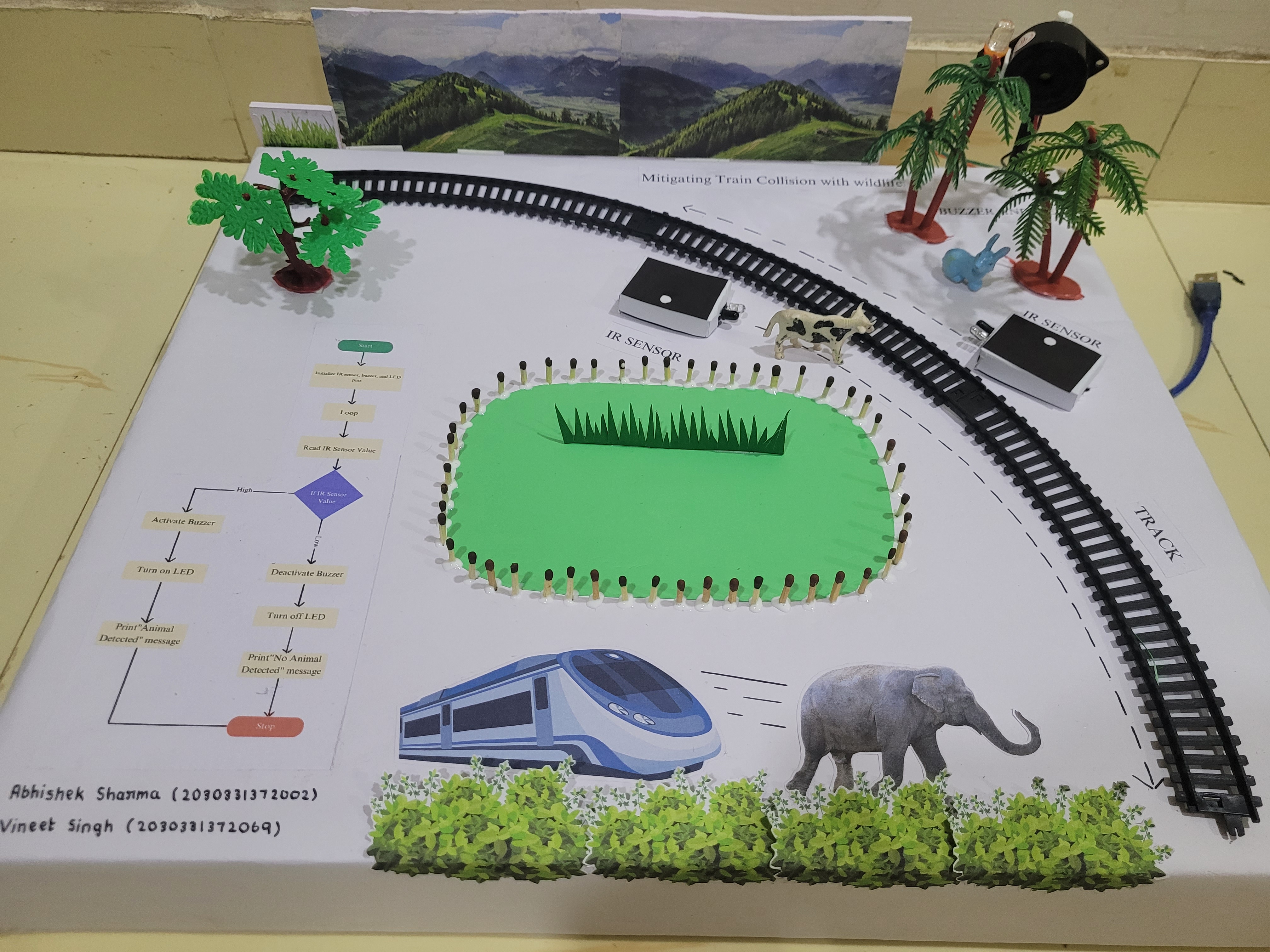 Wildlife Train Collision Prevention